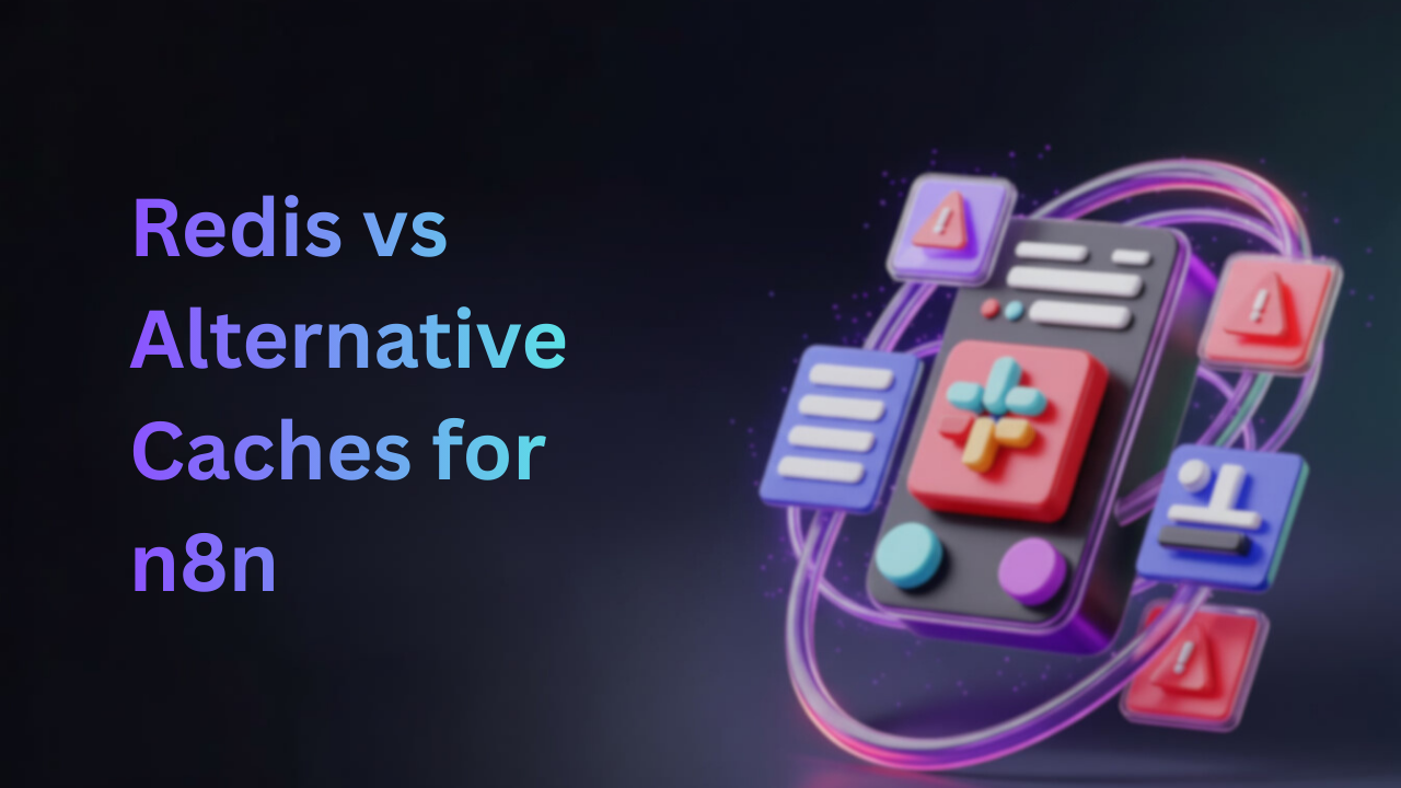Redis vs Cache Alternatives for n8n Architecture Diagram