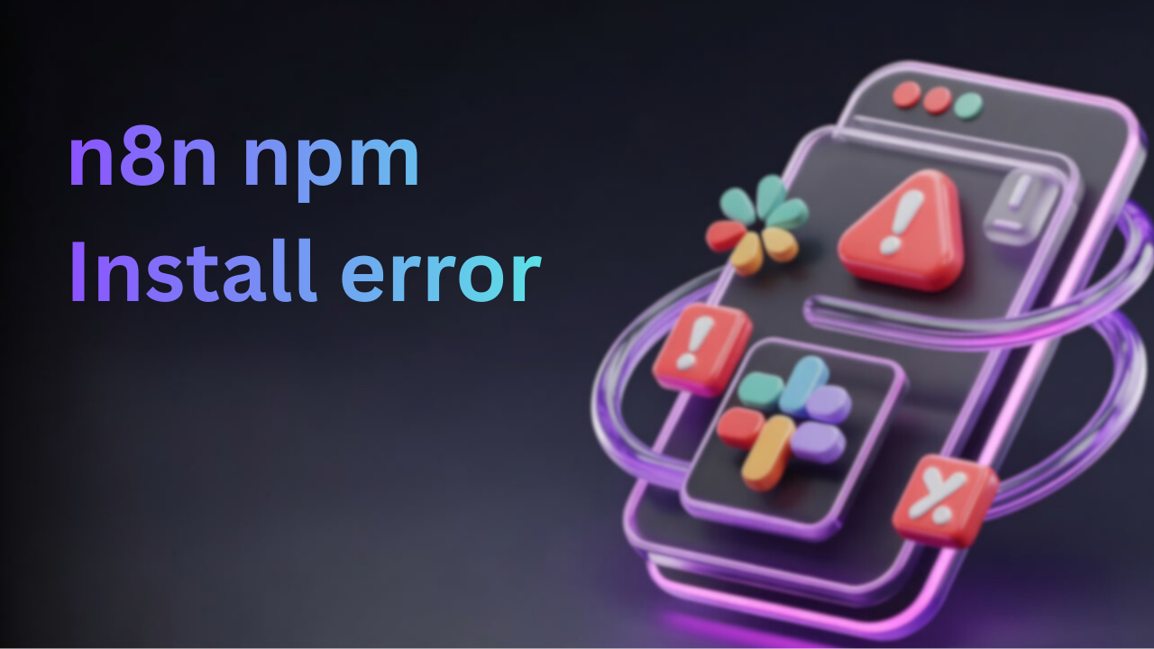 npm install n8n error fix guide
