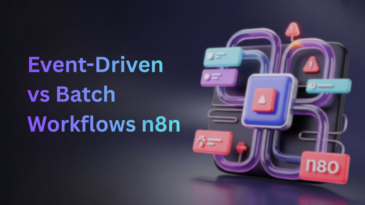 Step by Step Guide to solve event driven vs batch n8n
