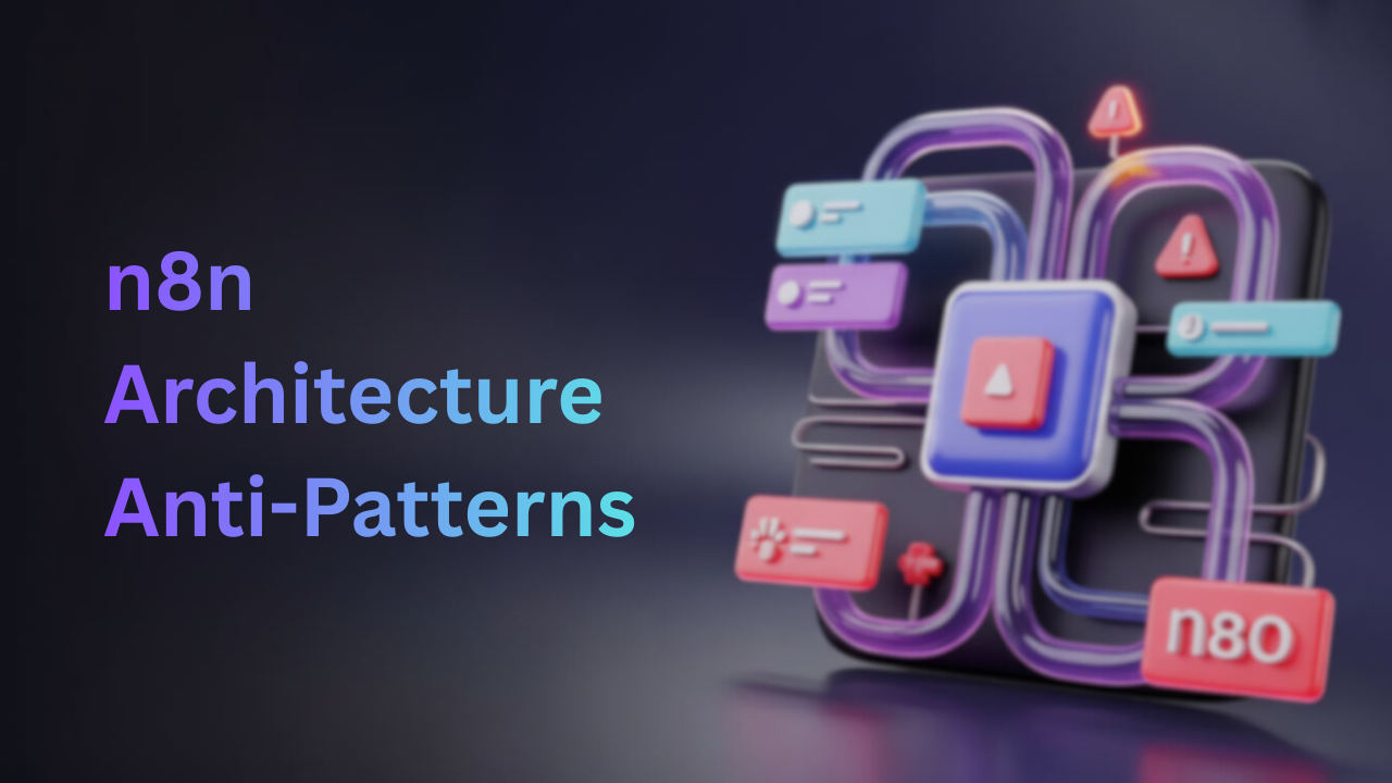 Step by Step Guide to solve n8n architecture anti patterns