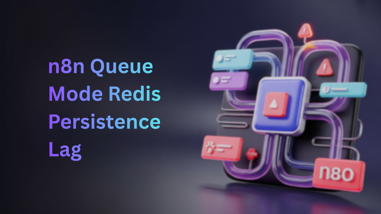 Step by Step Guide to solve n8n queue mode redis persistence lag