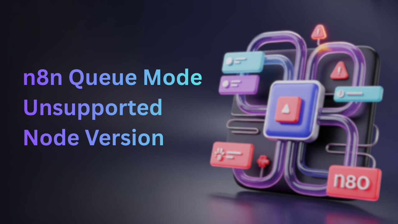 Step by Step Guide to solve n8n queue mode unsupported node version