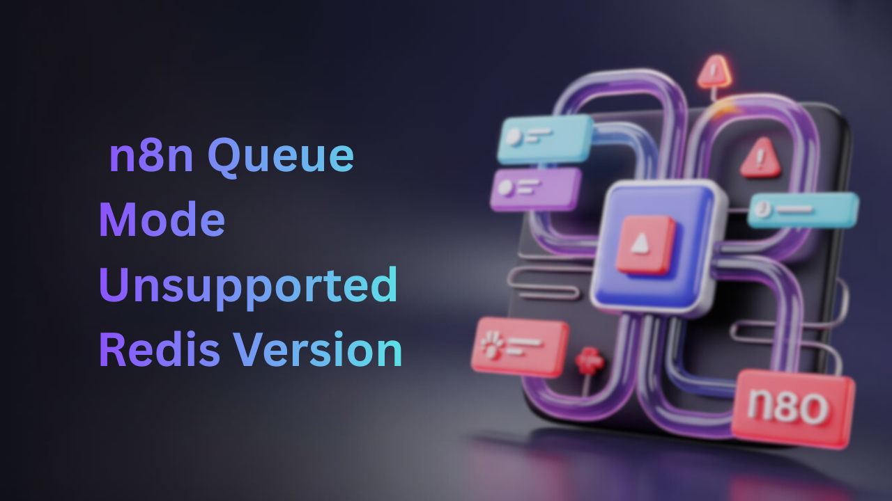 Step by Step Guide to solve n8n queue mode unsupported redis version