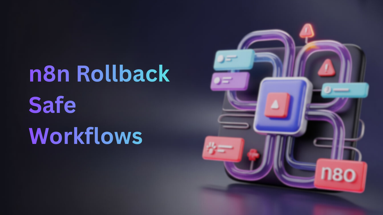 Step by Step Guide to solve n8n rollback safe workflows