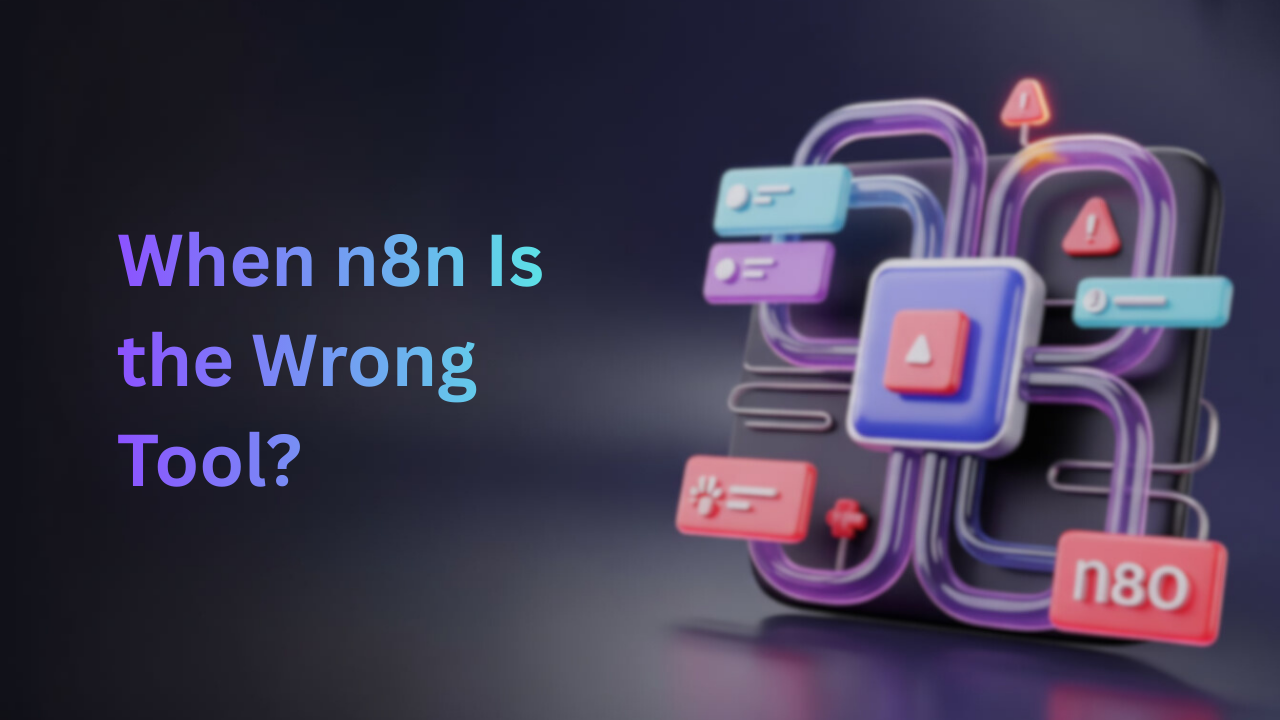 Step by Step Guide to solve when n8n is the wrong tool