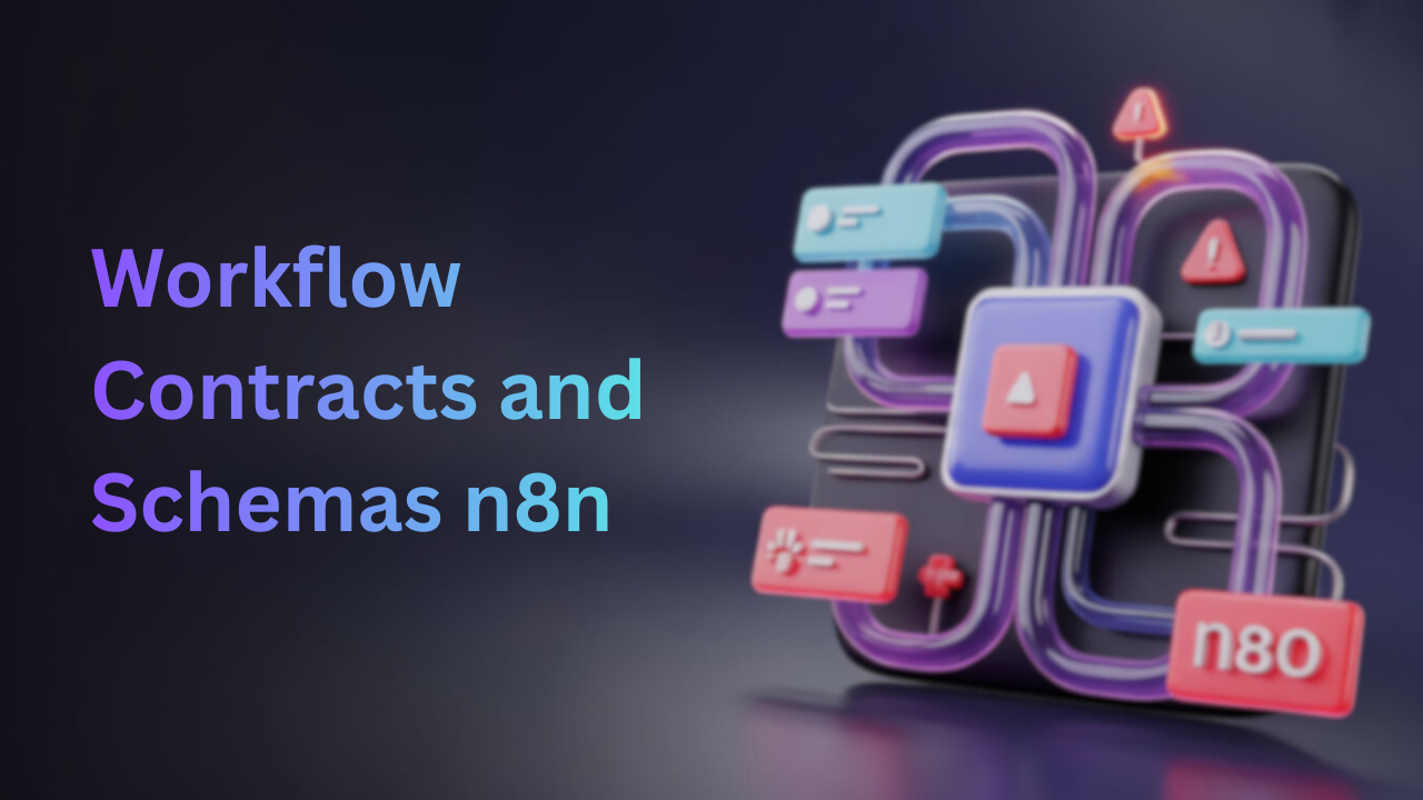 Step by Step Guide to solve workflow contracts and schemas n8n